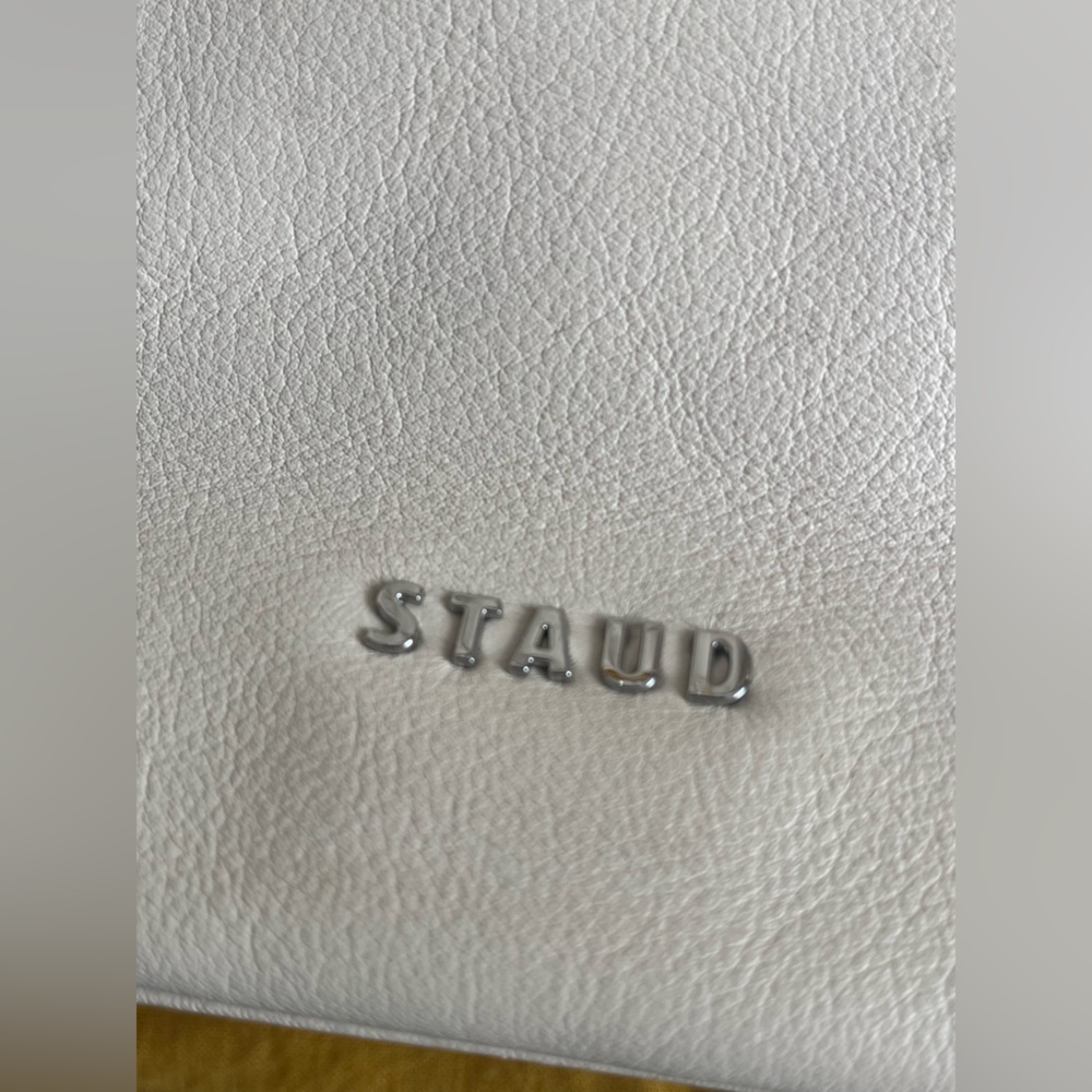 Staud Valentina Leather Bucket Bag - image 7